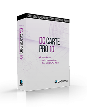 Cartes géographiques dans DesignCAD Pro 10