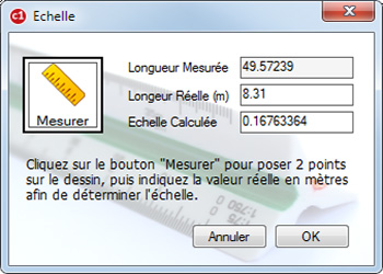 CalculoCAD One - Calcul d'échelle automatique